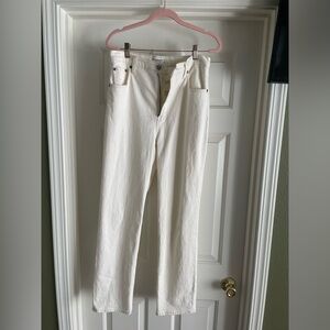 Abercrombie & Fitch ankle straight high rise